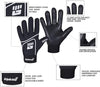 Premium Gaelic Football Gloves - Black