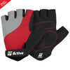 Black Short Finger Cycling Gloves